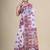 Woven design pure cotton jamdani saree