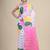 Woven design pure cotton jamdani saree
