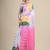Woven design pure cotton jamdani saree