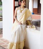 Woven designed zari kanjeevaram saree