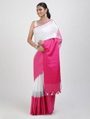 Colourblocked saree 2
