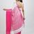 Colourblocked saree