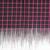 White & pink cotton blend checked handloom saree