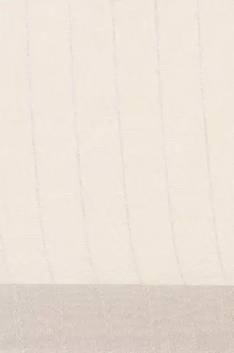 Woven design striped zari pure linen saree
