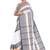 Floral woven design pure cotton taant saree
