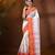 Floral pure cotton taant saree