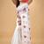 Floral embroidered zari saree
