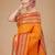 Ikkat woven design pure cotton taant saree