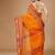 Ikkat woven design pure cotton taant saree