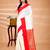 Geometric woven design zari pure cotton kanjeevaram saree