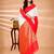 Geometric woven design zari pure cotton kanjeevaram saree