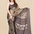 Floral printed saree