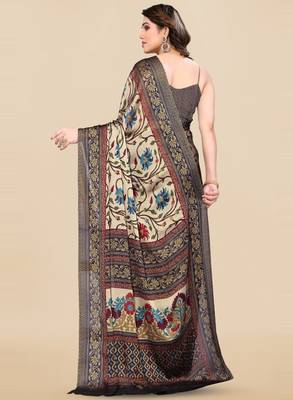 Floral printed saree 2