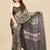 Floral printed saree