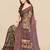 Floral poly chiffon saree