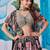 BLACK CHINNON SILK DIGITAL PRINT & ZARI DORI EMBROIDERED STITCHED LEHENGA CHOLI