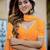 YELLOW ZARI & CODING LACE WORK WITH LEHERIYA PRINTED GEORGETTE NAVRATRI STITCHED LEHENGA CHOLI