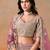 MAROON GEORGETTE SEQUINS & ZARI EMBROIDERED STITCHED LEHENGA CHOLI