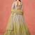 YELLOW GEORGETTE SEQUINS & ZARI EMBROIDERED STITCHED LEHENGA CHOLI