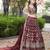 MAROON DOLA SILK SEQUINS & ZARI EMBROIDERED STITCHED LEHENGA CHOLI
