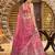 PEACH DOLA SILK SEQUINS & ZARI EMBROIDERED STITCHED LEHENGA CHOLI