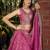 PINK DOLA SILK SEQUINS & ZARI EMBROIDERED STITCHED LEHENGA CHOLI