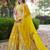 YELLOW DOLA SILK SEQUINS & ZARI EMBROIDERED STITCHED LEHENGA CHOLI