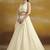 WHITE GEORGETTE SEQUINS & THREAD EMBROIDERED STITCHED LEHENGA CHOLI