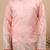 Boys peach silk blend geometric floral embroidered border kurta & pyjama set