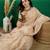 Striped design zari woven kanjeevaram saree with blouse