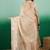 Striped design zari woven kanjeevaram saree with blouse