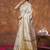 Woven design linen kasavu sarees