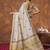 Woven design linen kasavu sarees