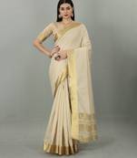 Zari kasavu saree