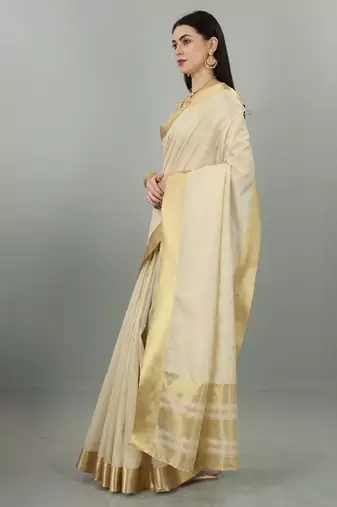 Zari kasavu saree
