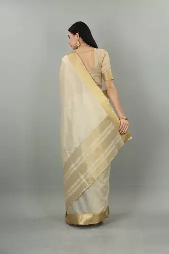 Zari kasavu saree
