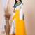 Checked pure cotton saree