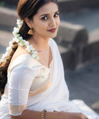 Silk cotton kasavu saree 4
