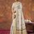 Woven design zari linen blend kasavu sarees