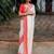 Women striped woven design saree