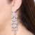 Zircon Chandelier Danglers earrings