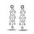 Zircon Chandelier Danglers earrings