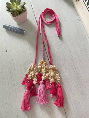 Pink mother of pearl parandi 3