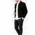 Men's black suede leather jacket casual style suede trucker jacket