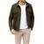 Olive green suede lambskin leather jacket men's iconic look biker