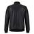 Men's black biker leather jacket real lambskin tailored bomber jacket