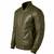 Men's olive green leather jacket real lambskin bomber biker jackets