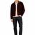 Men's leather trucker jacket signature look brown suede jacket
