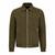 Men's olive green suede leather biker jacket vintage style bomber coat