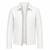 Men's white leather biker jacket modern fit casual style leather jacket